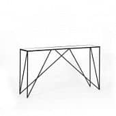 Купить Консоль Intelligent Design Monaco black прозрачное стекло по низкой цене