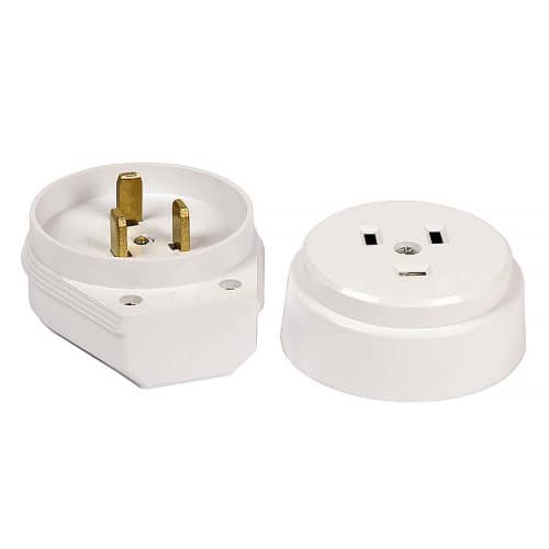 Купить Разъем для плиты Smartbuy 2P+PE открытый 32 А 250 В белый по низкой цене