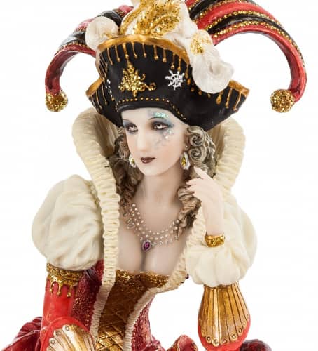 Купить Статуэтка Veronese Девушка-Шут WS-680 по низкой цене