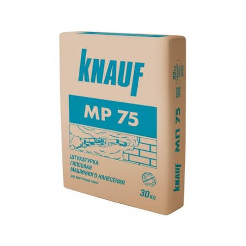 Гипсовая машинная штукатурка Knauf МП-75 