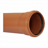 Купить Труба SINIKON SN4 канализационная наружная d=110х1000 мм по низкой цене