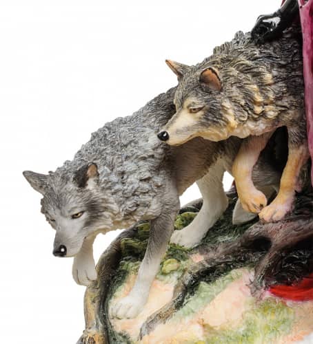 Купить Статуэтка Veronese Девушка и волки WS-263 по низкой цене