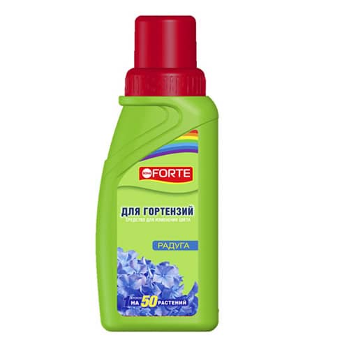 Купить Средство для изменения цвета гортензий Bona Forte Радуга 285 мл флакон по низкой цене