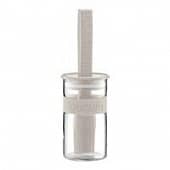 Купить Емкость BODUM Bistro для соуса с кисточкой белая, 0,25 л по низкой цене