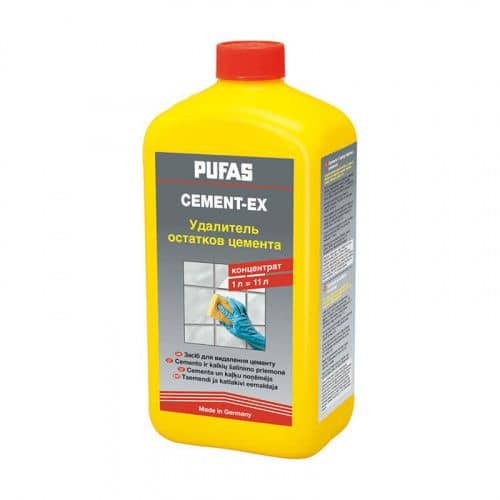 Купить Удалитель цементного налета PUFAS Cement-Ex N112-R 1 л по низкой цене