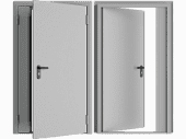 Купить Технические двустворчатые двери DoorHan по низкой цене