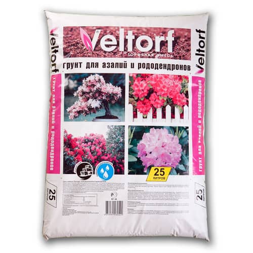Купить Грунт для азалий и рододендронов Veltorf 25 л по низкой цене