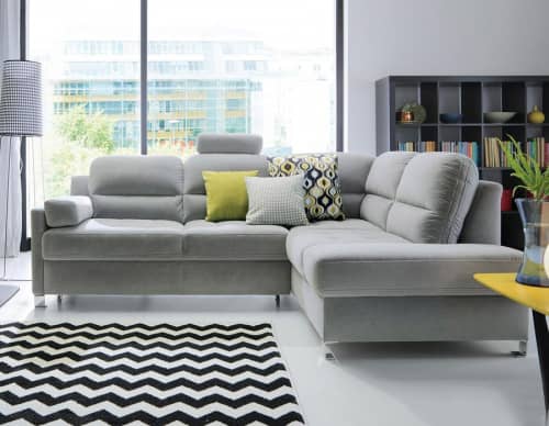 Купить Диван-кровать Gala Collezione Fiorino угловой в ткани по низкой цене