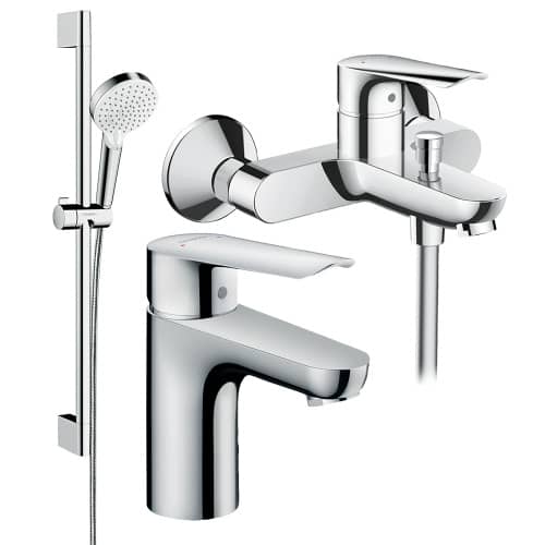 Купить Набор смесителей для ванной HansGrohe Logis 3в1 по низкой цене