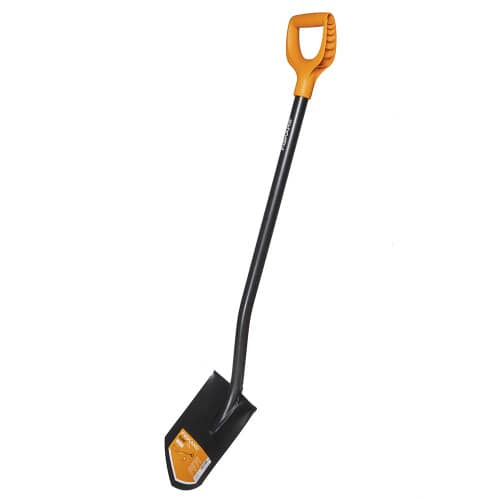 Купить Лопата штыковая Fiskars 1026686 с черенком по низкой цене