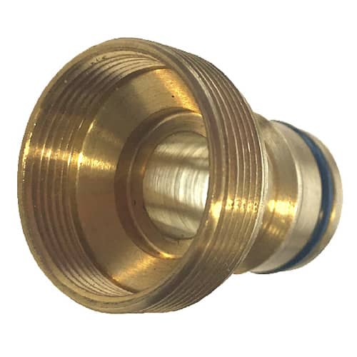 Купить Штуцер на смеситель быстросъемный 2 резьбы латунь по низкой цене