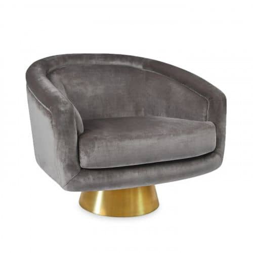 Купить Кресло Jonathan Adler Bacharach вращающееся, 29316-UK по низкой цене