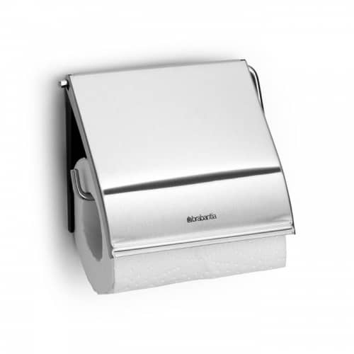 Купить Держатель Brabantia Classic для туалетной бумаги, стальной матовый по низкой цене