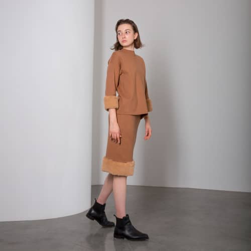 Купить Костюм Lara FF05988AB коричневый по низкой цене