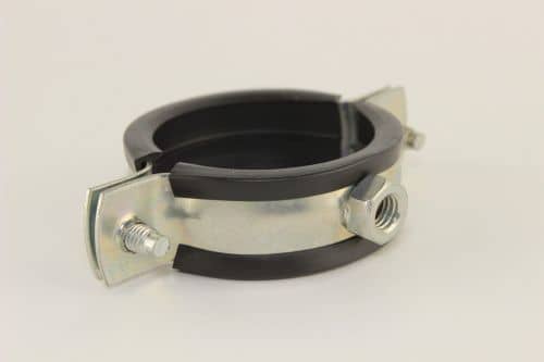 Купить Хомут 1 ½" оцинкованный, с резиновым уплотнителем (47-51) по низкой цене