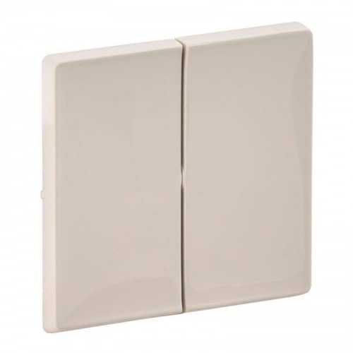 Купить Панель лицевая Valena Life для 2-кл. выкл. сл. кость Leg 755021 по низкой цене