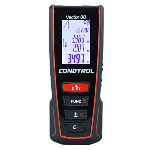 Купить Лазерный дальномер CONDTROL Vector 80 до 80 м по низкой цене