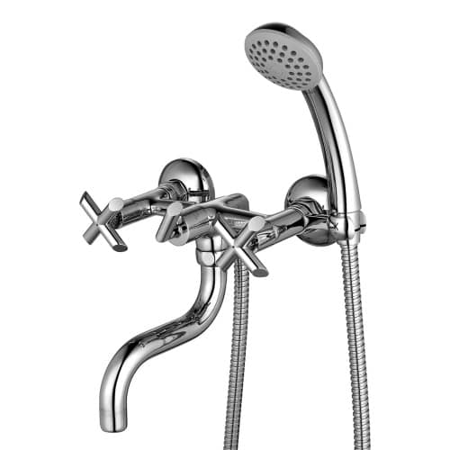 Купить Смеситель для ванны LEMARK Practica с набором для душа по низкой цене