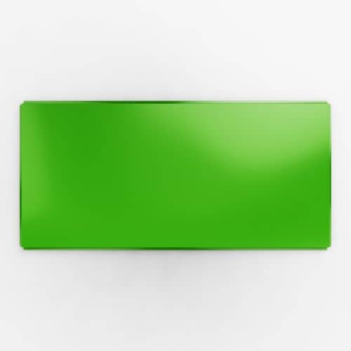 Купить Фасадная кассета Standard прямая 1170х545 мм RAL6018 (желто-зеленый цвет) для наружной отделки дома по низкой цене