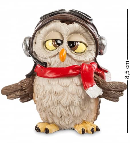 Купить Фигурка-сова The Comical World of Stratford Летчик Орлуша RV-119 по низкой цене