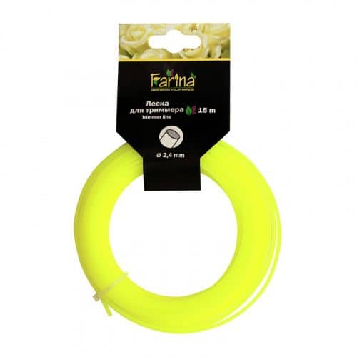 Купить Леска Farina 93351 для триммера, круг, 1,6 мм/15 м по низкой цене