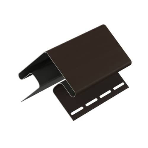 Купить Угол Docke внешний, под камень, цвет шоколад, 89х30 мм, длина 3000 мм для наружной отделки дома по низкой цене