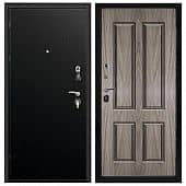Купить Дверь Промет ПР2 Соломон входная металлическая левая снаружи металл Черный муар внутри МДФ Е2882-44 2066х880 мм по низкой цене