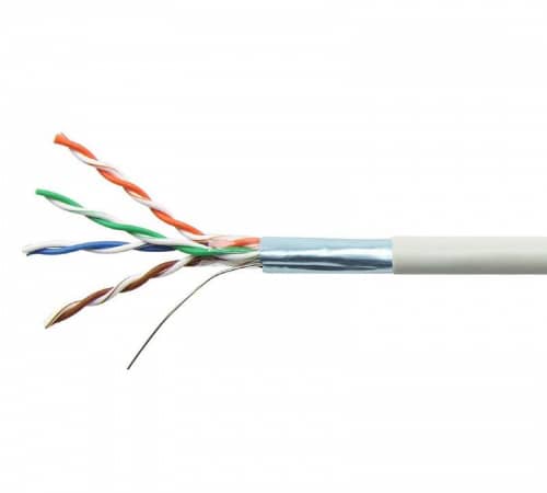 Купить Кабель витая пара F/UTP кат.6 4х2х23AWG solid CU PVC Six сер. 305м (м) SUPRLAN 01-1020 по низкой цене