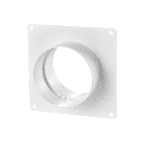Купить Соединитель VENTS 252, для круглых каналов, с пластиной, d=125 мм по низкой цене
