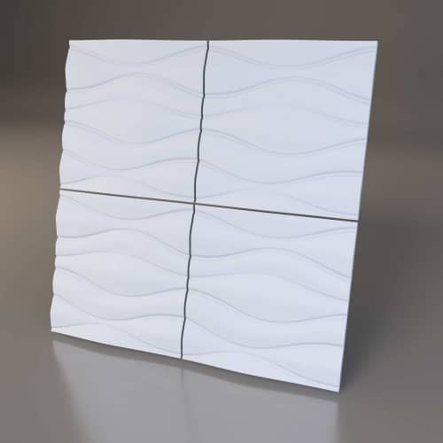 3D панель стеновая Relieffo Liana 059 из пенополиуретана 600x600x30 мм