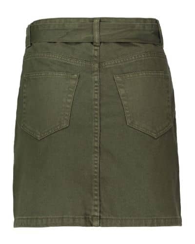 Купить Юбка Piazza Italia джинсовая, цвет хаки по низкой цене