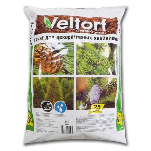 Купить Грунт для декоративных хвойников Veltorf 25 л по низкой цене
