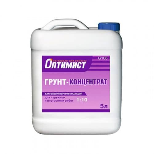 Купить Грунт Оптимист G106 (концентрат 1:10) 5 л по низкой цене