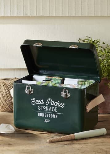 Купить Контейнер для хранения семян Frog Garden Suppliers Burgon & Ball по низкой цене
