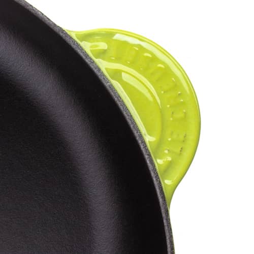 Купить Сковорода Le Creuset чугунная, эмалированная, зеленая, 28 см по низкой цене