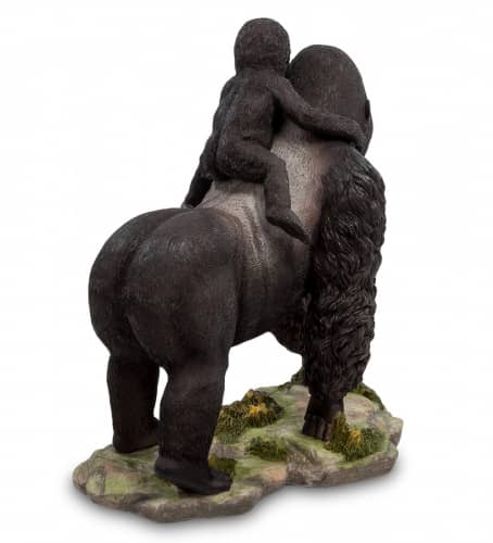 Купить Статуэтка Veronese Горилла с детенышем WS-714 по низкой цене