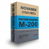 Купить Смесь Novamix М-200 монтажно-кладочная 50 кг по низкой цене