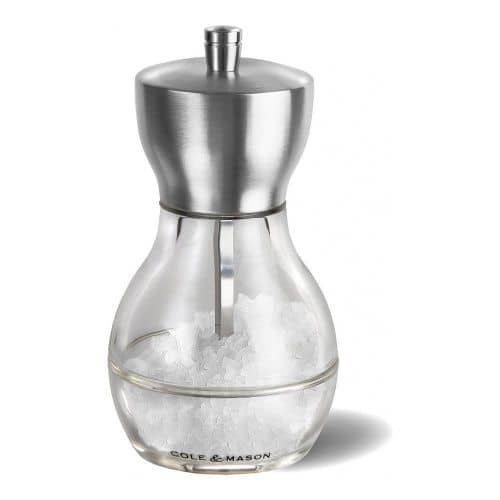 Купить Мельница для соли Cole & Mason Canterbury 130мм, цвет прозрачный по низкой цене