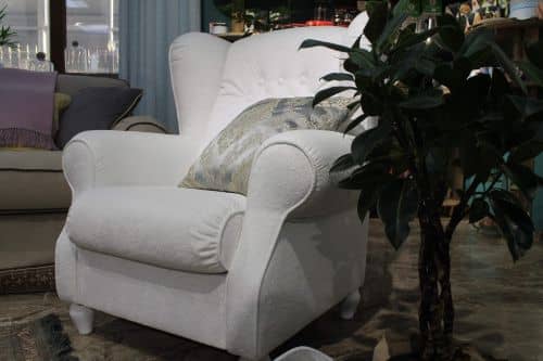 Купить Кресло 8 Марта Лорд белое по низкой цене