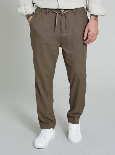 Купить Штаны Piazza Italia con lacci цвета хаки по низкой цене