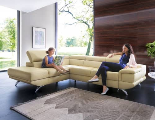 Купить Диван Gala Collezione Coletto угловой в коже по низкой цене