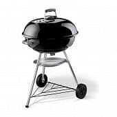 Купить Гриль Weber Compact Kettle 1321004 угольный черный 57 см по низкой цене