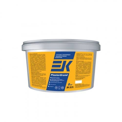 Купить Грунтовка ЕК PlasterGrund 8 кг по низкой цене