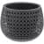 Купить Кашпо ПИРУЛА d17,5 см 1,5 л с вставкой графит по низкой цене