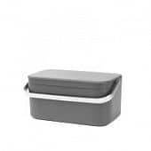 Купить Контейнер Brabantia для пищевых отходов, темно-серый по низкой цене