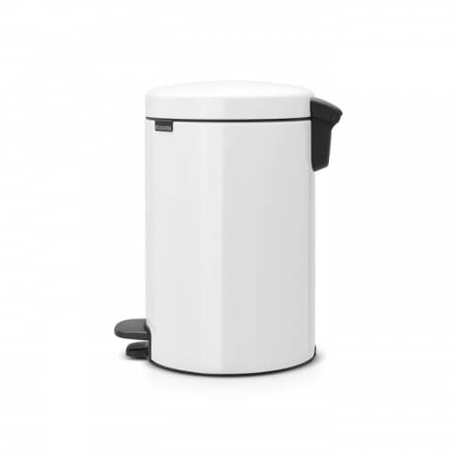 Купить Бак Brabantia newicon мусорный, белый, с внутренним ведром, 12 л по низкой цене