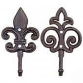 Купить Декоративные крючки на стену Fleur-de-lis Esschert Design по низкой цене