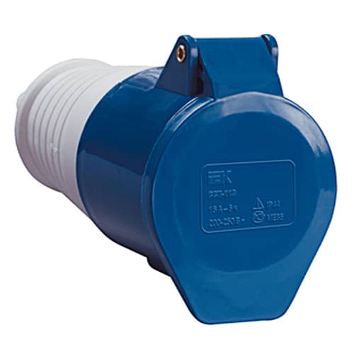 Купить Розетка силовая IEK 3 контакта 16 А 220 В по низкой цене