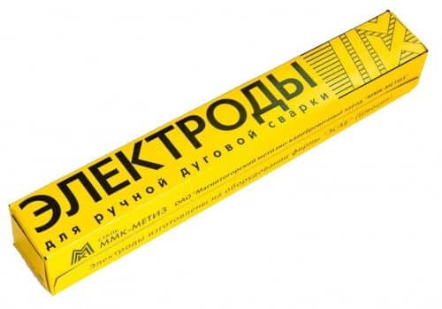Купить Электроды ММК-МЕТИЗ для ручной дуговой сварки АНО-21,  Э-46 по низкой цене