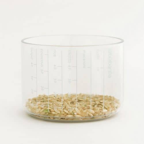 Купить Банка Brabantia пластиковая, с мерным стаканом, прозрачный 1,3 л по низкой цене